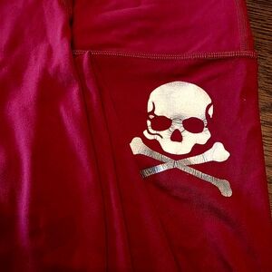 Lululemon Athletica Red Leggings